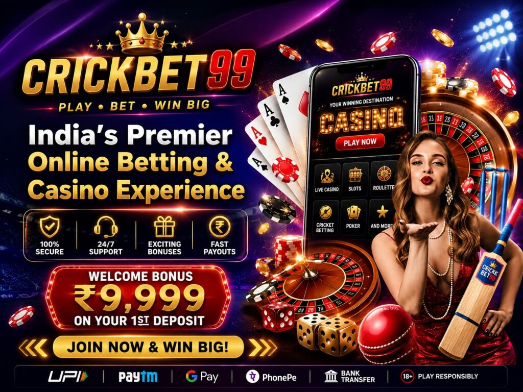 Crickbet99 – A Little Something Extra for the Betting Lovers