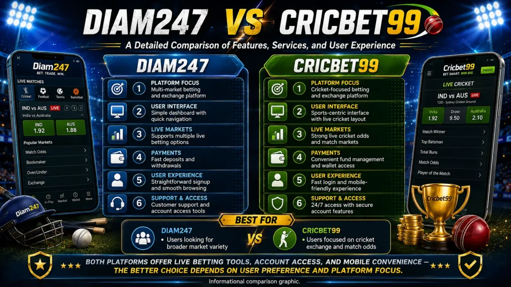 Diam247 vs Cricbet99