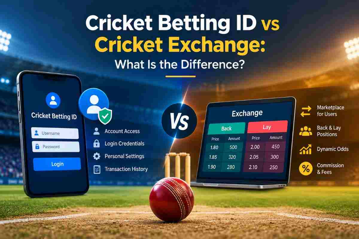 Cricket Betting ID vs Cricket Exchange: What Is the Difference?