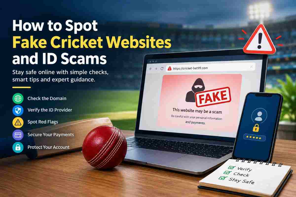 How to Spot Fake Cricket Websites and Fraudulent ID Providers